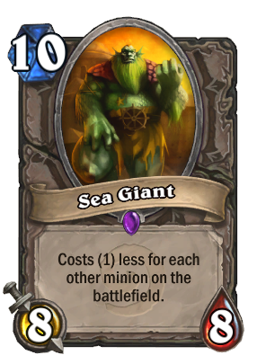 Best Hearthstone Classic cards, Sea Giant