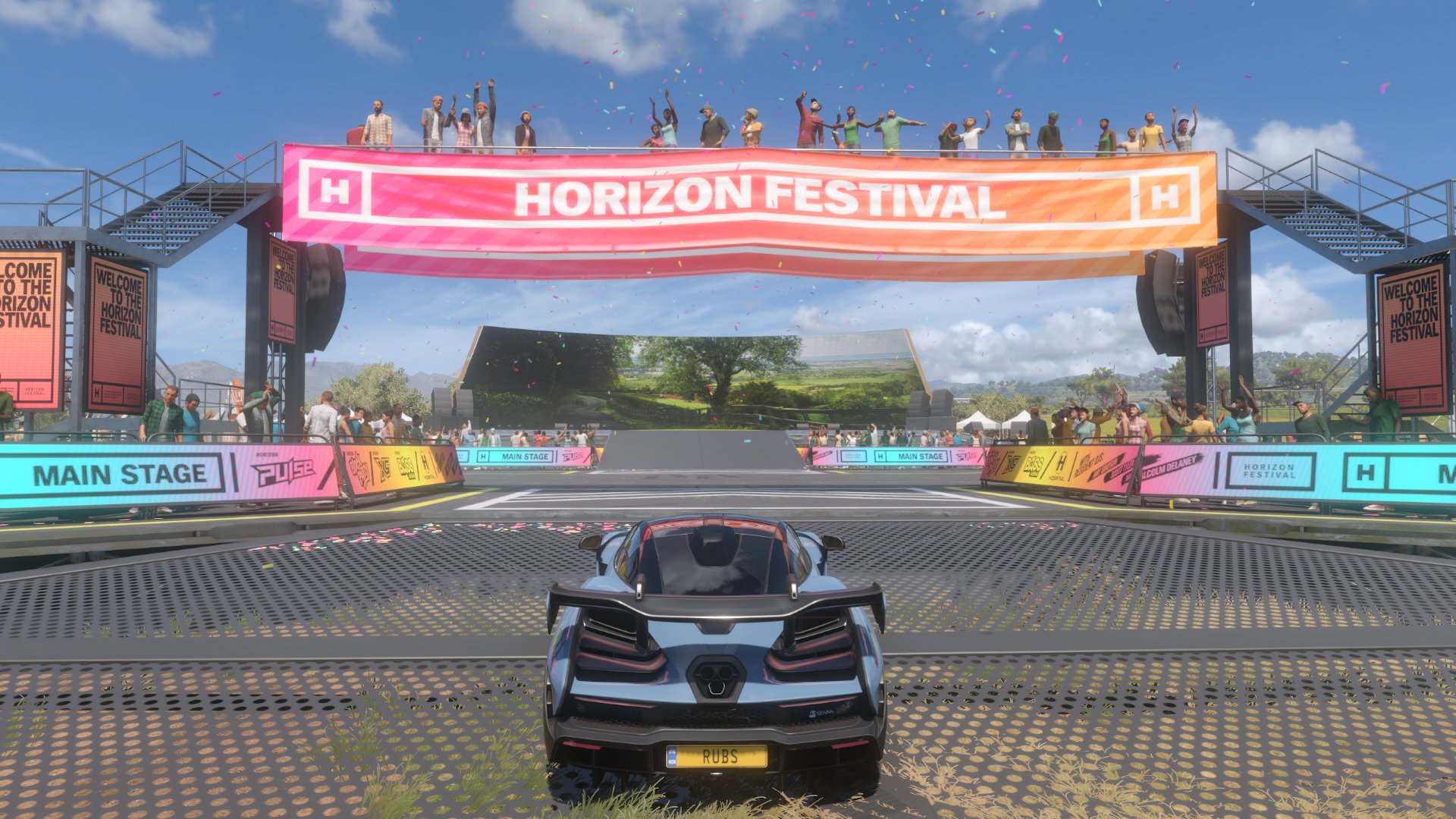 Where is Horizon 4 festival site in Forza Horizon 5?
